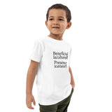 Beneficial Presence _Organic cotton kids mirror t-shirt