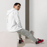 Beneficial Presence_ Medicine Owl _ Unisex fleece zip up hoodie