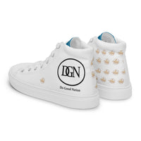 Men’s high top DGN canvas shoes