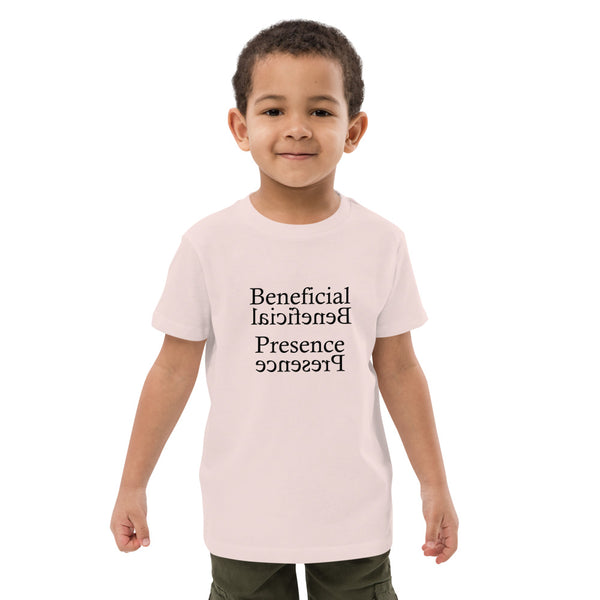 Beneficial Presence _Organic cotton kids mirror t-shirt