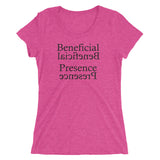 Ladies' Beneficial Presence short sleeve t-shirt